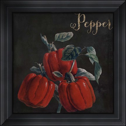 Framed Medley Pepper Print