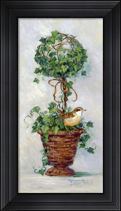 Framed Ivy Topiary IV Print