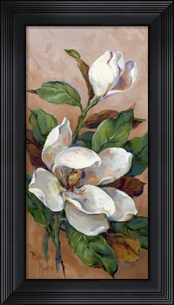 Framed Magnolia Accents II Print
