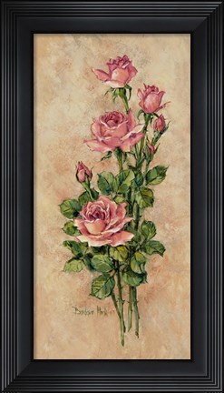 Framed Wood Rose II Print
