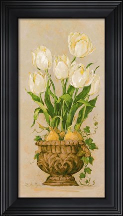 Framed Bulbs in Bloom I Print