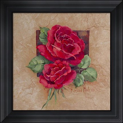Framed Rose Square Print