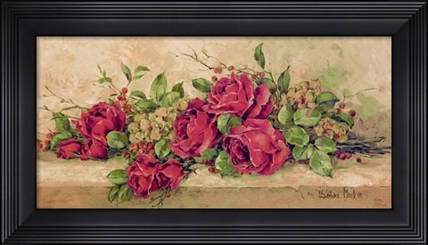 Framed Roses to Remember Print