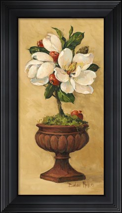 Framed Magnolia Topiary I Print