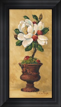 Framed Magnolia Topiary II Print