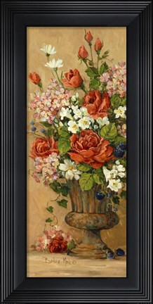 Framed Summer Rose Panel II Print