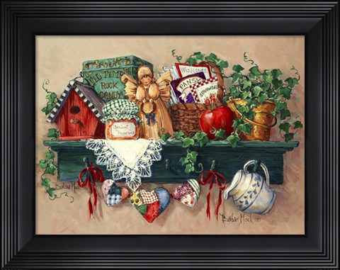 Framed Country Shelf Print