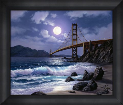 Framed Golden Gate Print