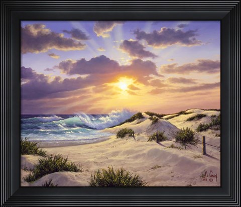 Framed Sand Dunes Print
