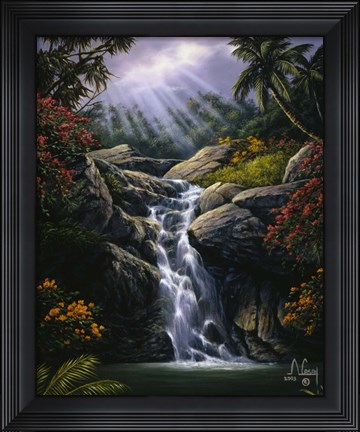 Framed Waterfall Print