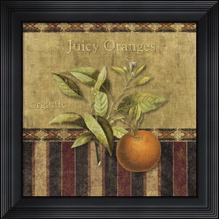 Framed Fresh Fruit II Print