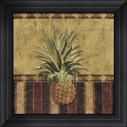 Framed Fresh Fruit III Print