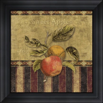 Framed Fresh Fruit IV Print
