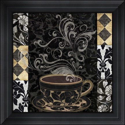Framed Cafe Noir II Print