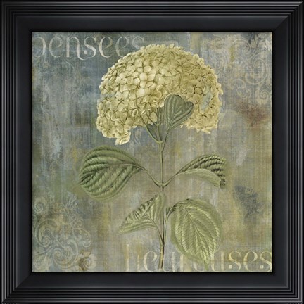 Framed Pensees Heureuses Print