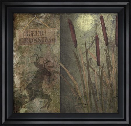 Framed Wilderness Crossing I Print