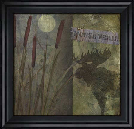 Framed Wilderness Crossing II Print