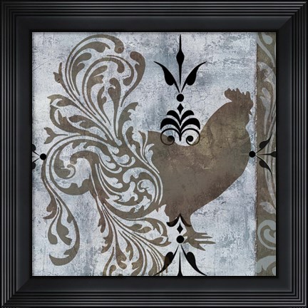 Framed Weathervane II Print