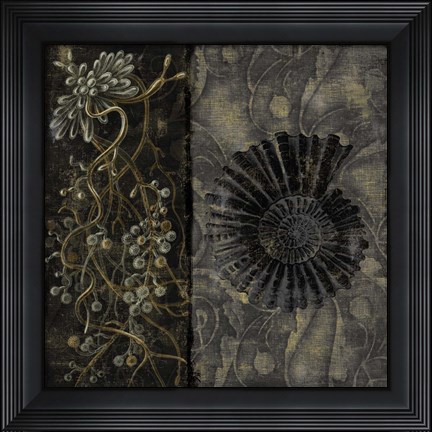 Framed Dark Sea II Print