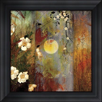 Framed Whisper Forest Moon I Print