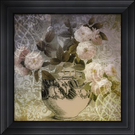Framed Tea and Roses IV Print