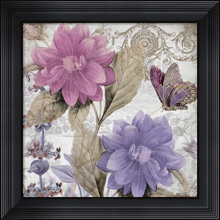 Framed Victorian Romance I Print