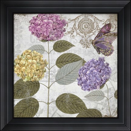 Framed Victorian Romance II Print