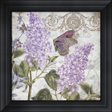 Framed Victorian Romance III Print