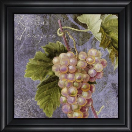 Framed Violette II Print