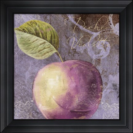 Framed Violette III Print