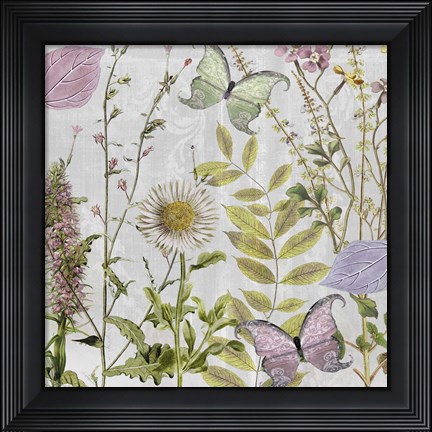 Framed Botanique II Print