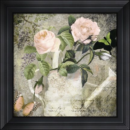 Framed Shabby Cottage II Print