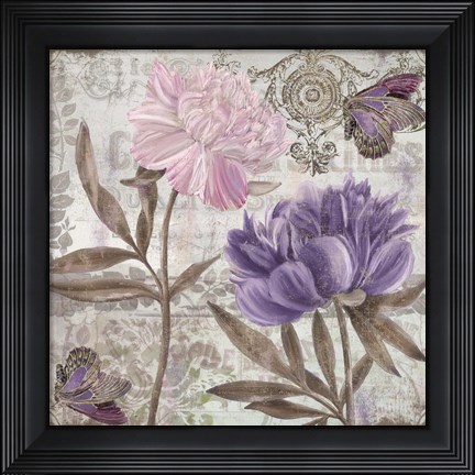 Framed Victorian Romance IV Print