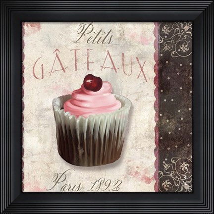 Framed Patisserie II Print
