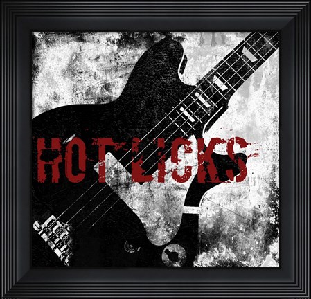 Framed Rock n Roll I Print