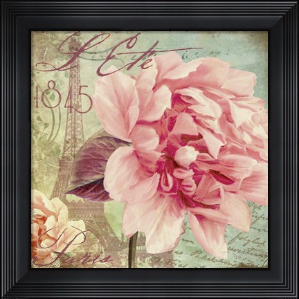 Framed Saisons III Print