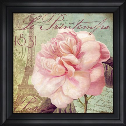 Framed Saisons IV Print