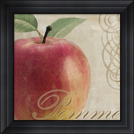 Framed Fruits Classique V Print