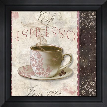 Framed Patisserie IV Print