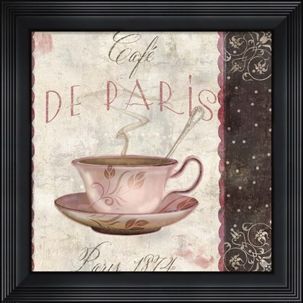 Framed Patisserie IX Print