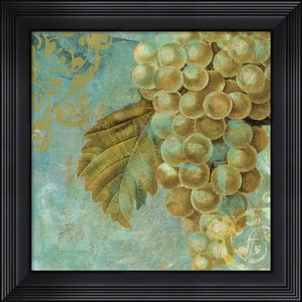 Framed Fruit Palette III Print