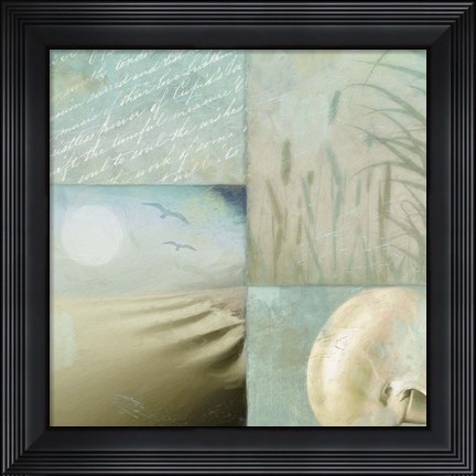 Framed Beach Expressions II Print