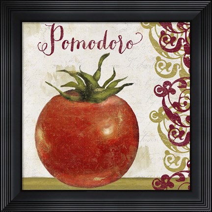 Framed Cucina Italiana I Print