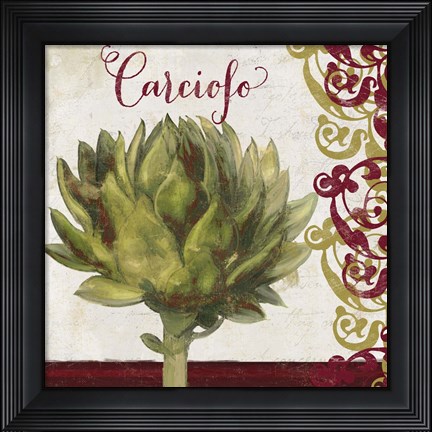 Framed Cucina Italiana III Print