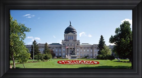 Framed Montana State Capitol, Helena, Montana Print