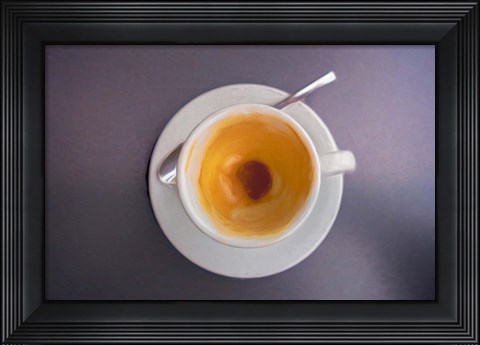 Framed Finished Espresso, Baden-Wurttemberg, Germany Print