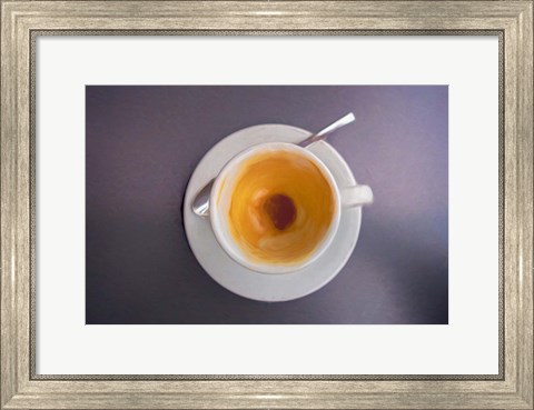 Framed Finished Espresso, Baden-Wurttemberg, Germany Print