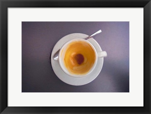 Framed Finished Espresso, Baden-Wurttemberg, Germany Print