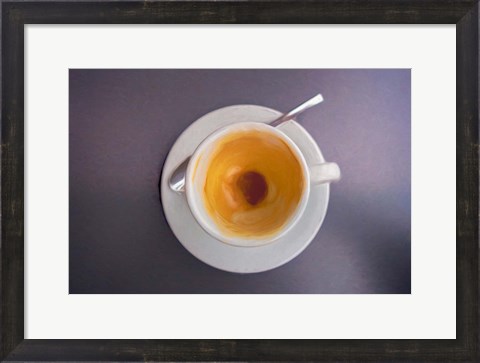 Framed Finished Espresso, Baden-Wurttemberg, Germany Print