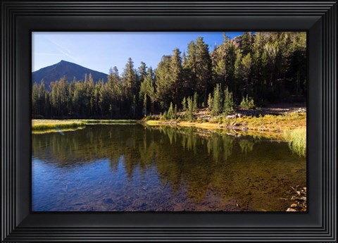 Framed Virginia Lakes, Bishop Creek Canyon, California Print